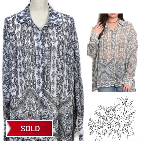 Tops - Beautiful Plus Tunic Blouse